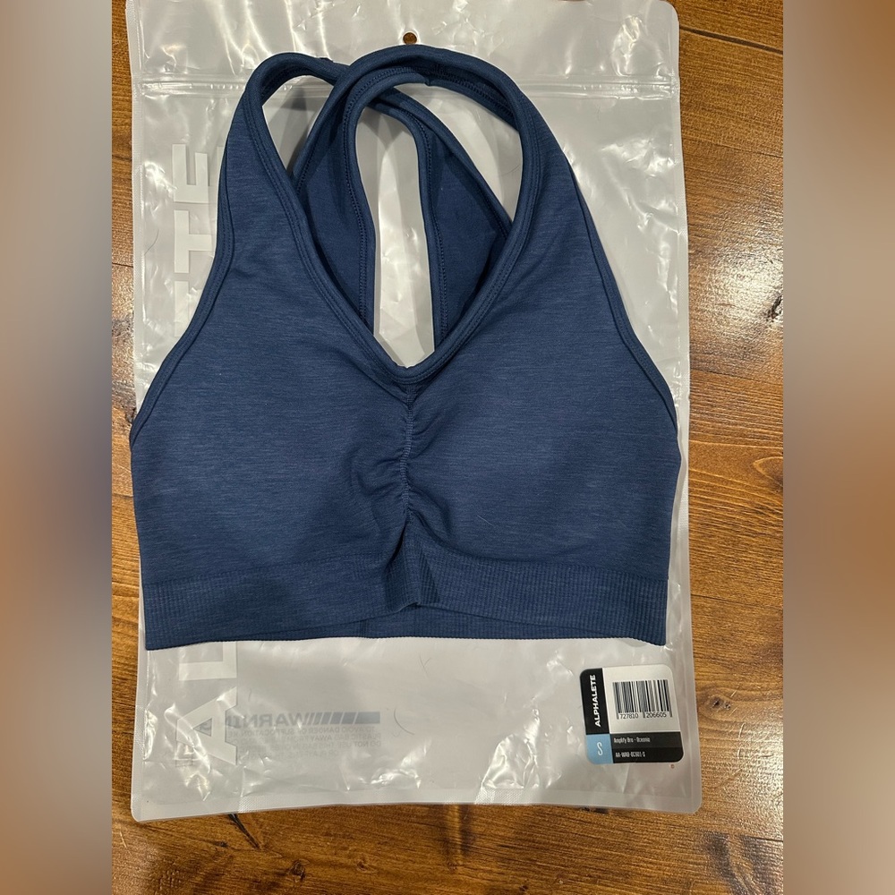 Alphalete Amplify Sports Bra - Oceania S